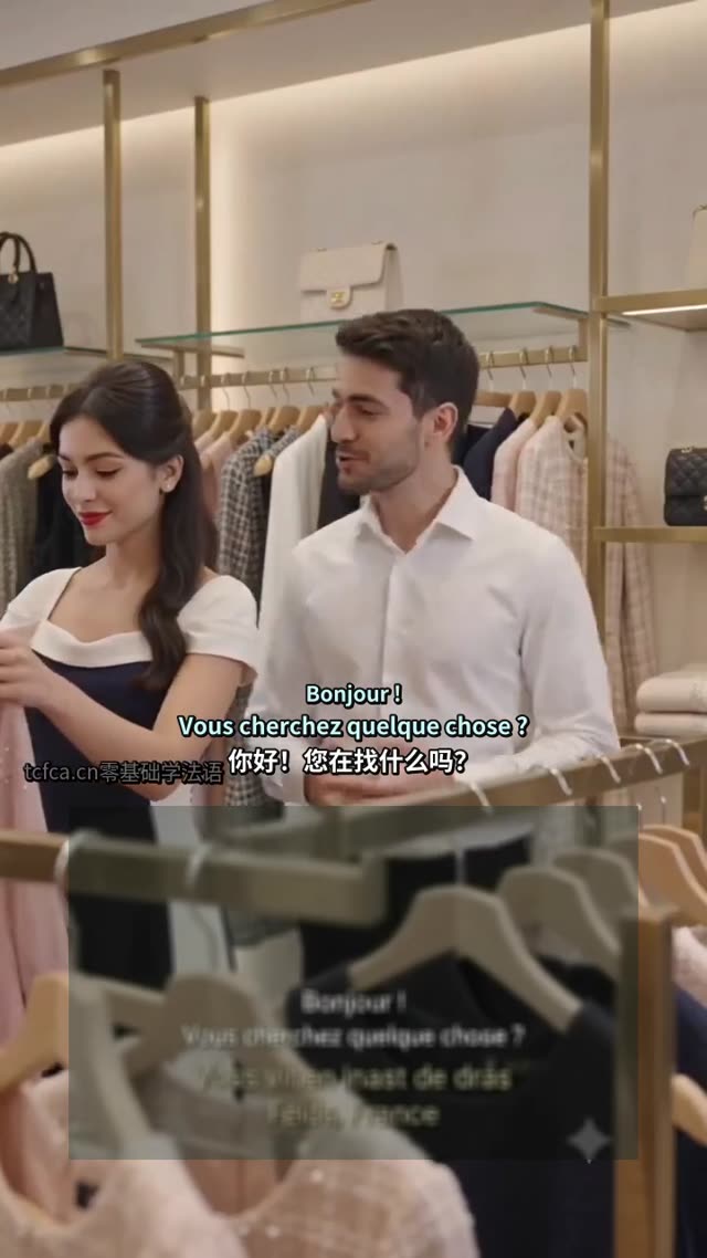 服装店买到心仪的粉色连衣裙 视频封面