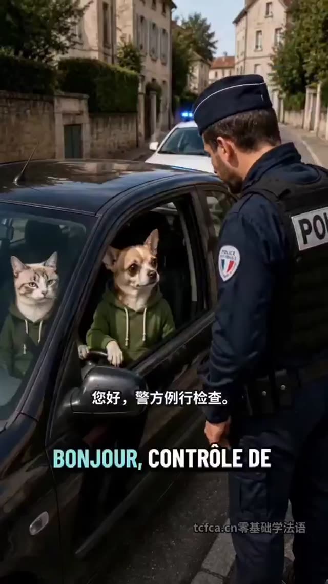 警察查车发现后备箱全是宠物粮 视频封面
